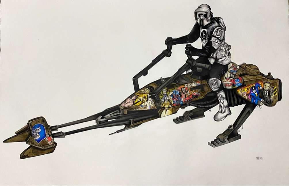 Mental Kaos "Biker y trooper"