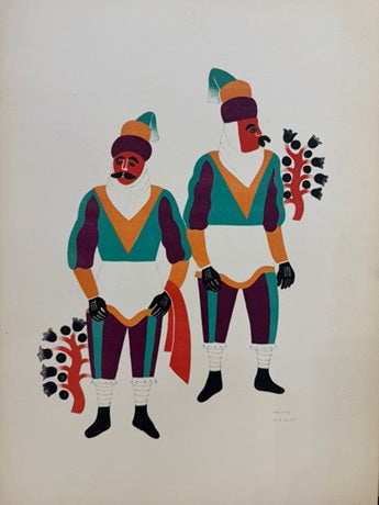 Carlos Mérida "Carnavales de México, 1939"