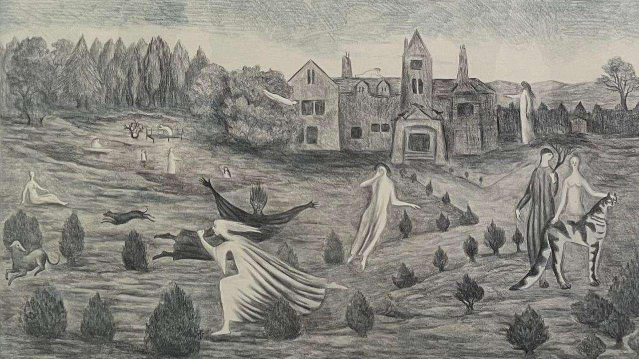 Leonora Carrington "Crookhey hall 1987"