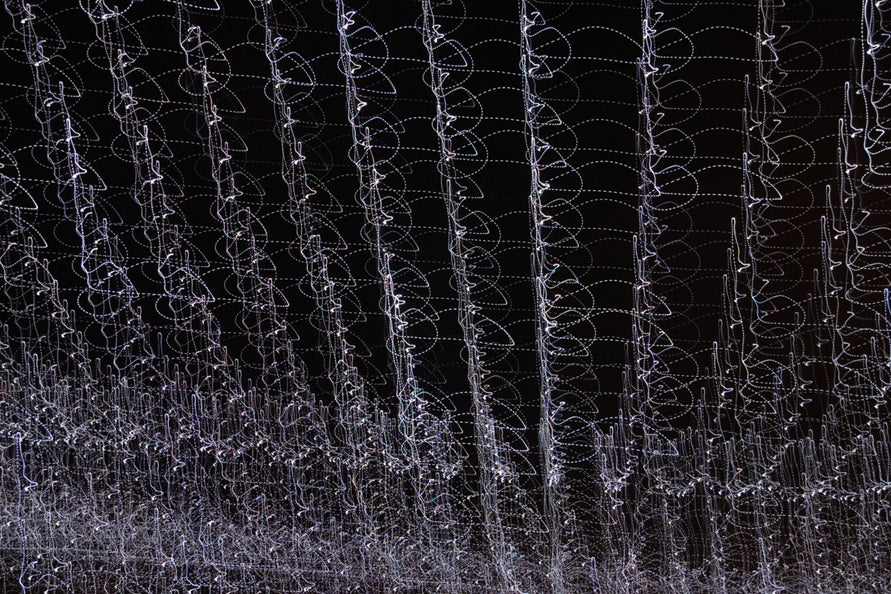 Israel Alvarado "Enjambre de luz"