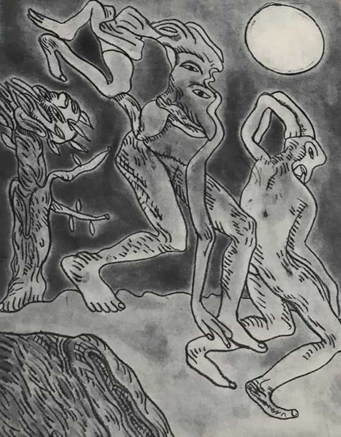 José Luis Cuevas "Sin titulo"