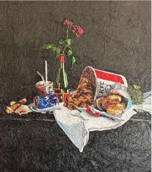 Pablo Lllana "Naturaleza muerta KFC"