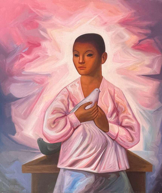 Jesús Guerrero Galván "Niño con paloma"