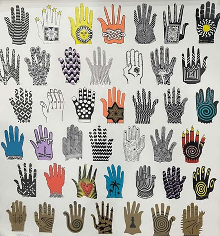 Pedro Friedeberg "Pequeño festival de manos"