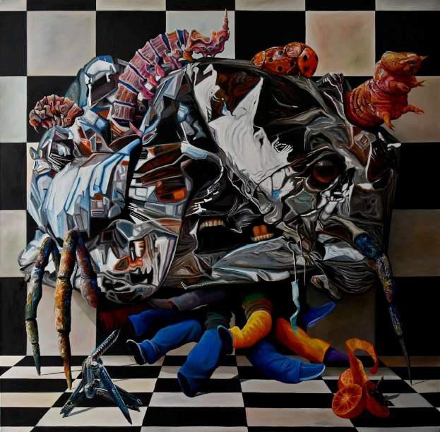 Humberto Ramírez "Pan (Dem)ic shock blanket"