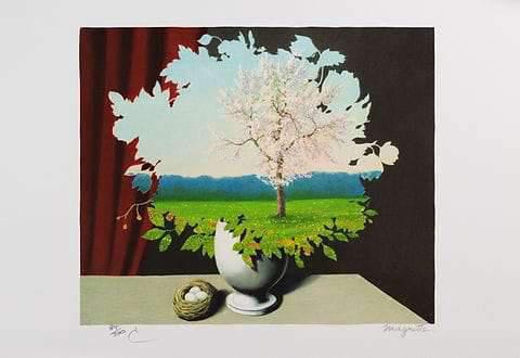 René Magritte "Plagiary"