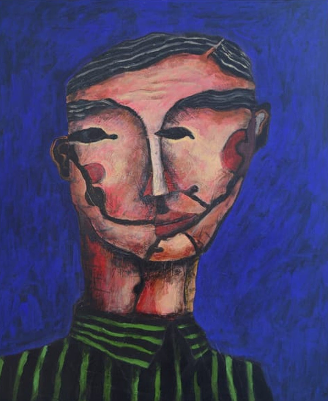 Cristóbal Montoya "Retrato de hombre sonriente"