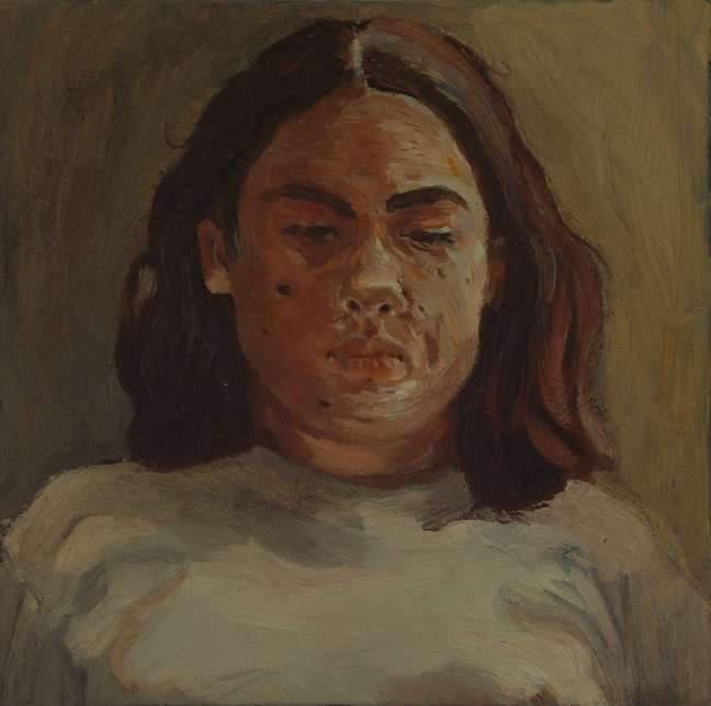José Antonio Farrera "Retrato de adolescente"