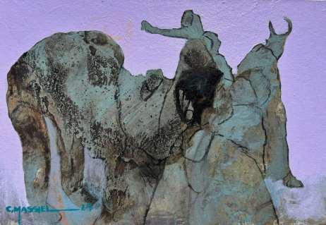Héctor Massiel "Serie personajes extraños"