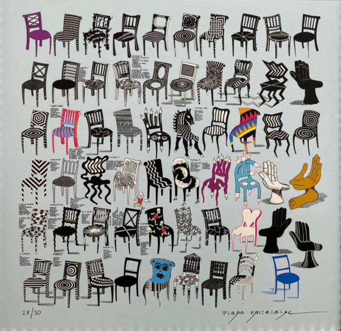 Pedro Friedeberg "Sillas musicales"