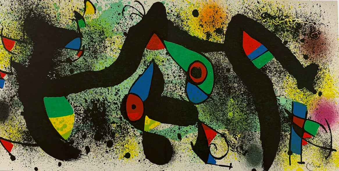 Joan Miro "Sin título"