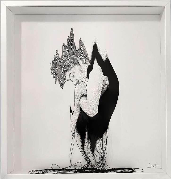 Leslie Molina "The speace is pushing"