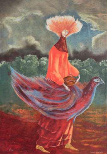 Leonora Carrington "The latest portrait of Mrs. Portridge"