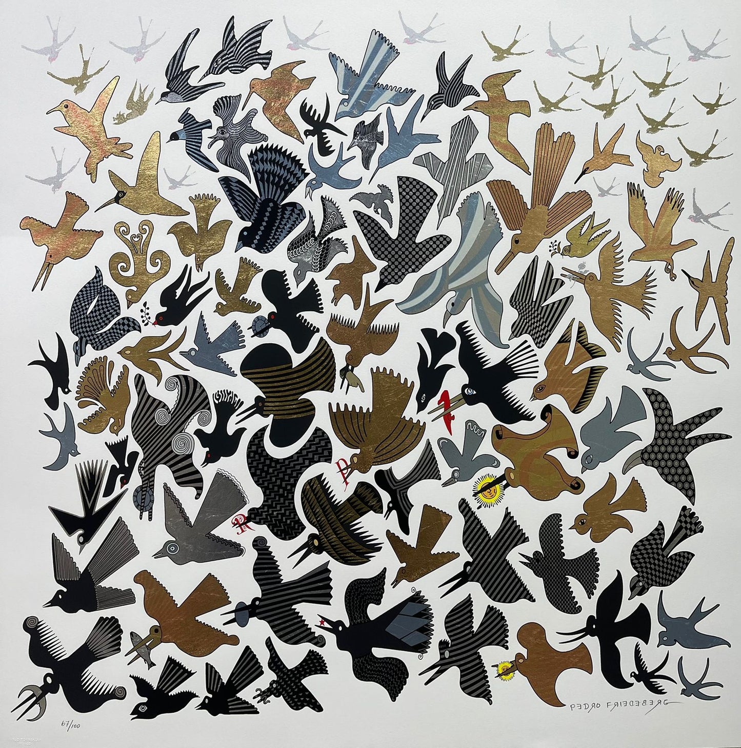 Pedro Friedeberg "Aves"