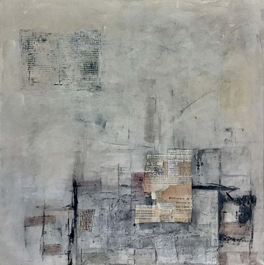 Juan Sacristán "La biblioteca"