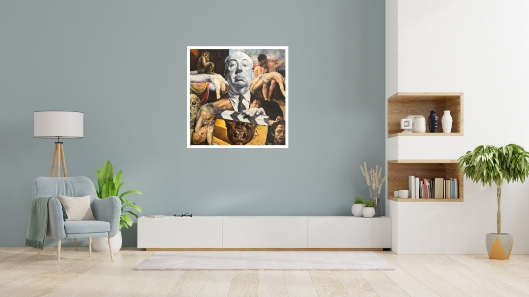 Loop "Alfred Hitchcok - Vangogh, Dalí, Caravaggio, Rubens, Fuseli y Bouguereau"