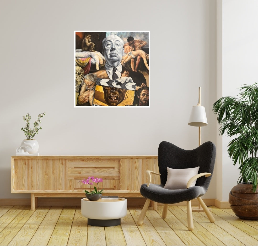 Loop "Alfred Hitchcok - Vangogh, Dalí, Caravaggio, Rubens, Fuseli y Bouguereau"