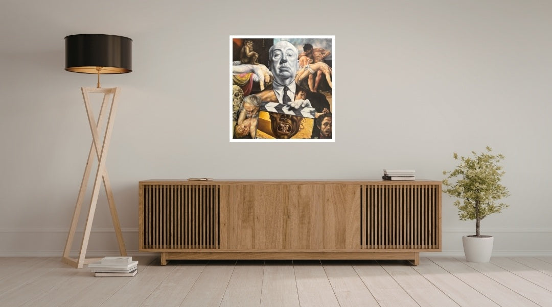 Loop "Alfred Hitchcok - Vangogh, Dalí, Caravaggio, Rubens, Fuseli y Bouguereau"