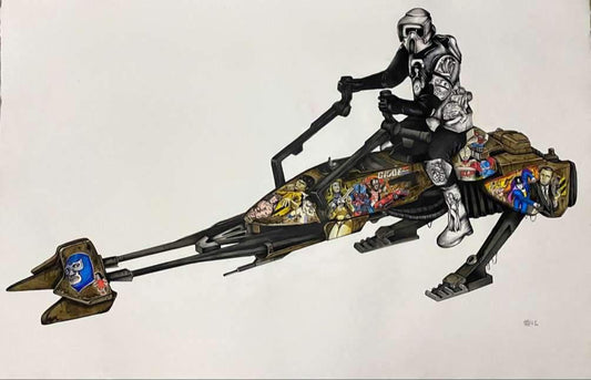 Mental Kaos "Biker y trooper"