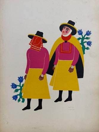 Carlos Mérida "Carnavales de México, 1939"