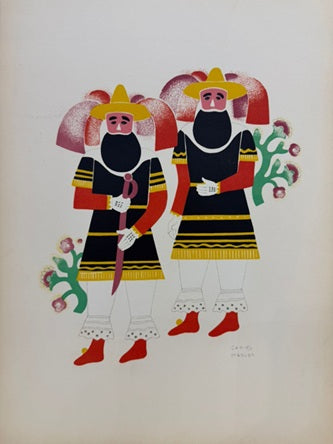 Carlos Mérida "Carnavales de México, 1939"
