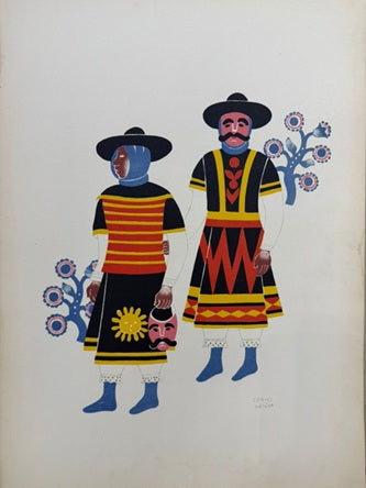 Carlos Mérida "Carnavales de México, 1939"