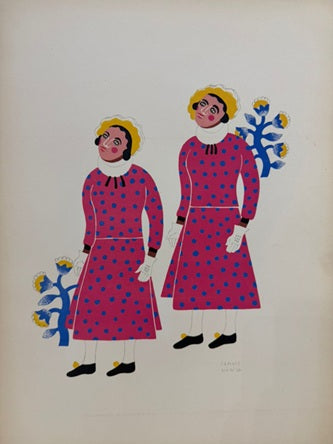 Carlos Mérida "Carnavales de México, 1939"