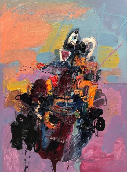 Jazzamoart "Chingue a su madre la pintura ¡Viva la pintura!"