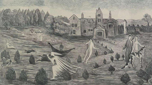 Leonora Carrington "Crookhey hall 1987"