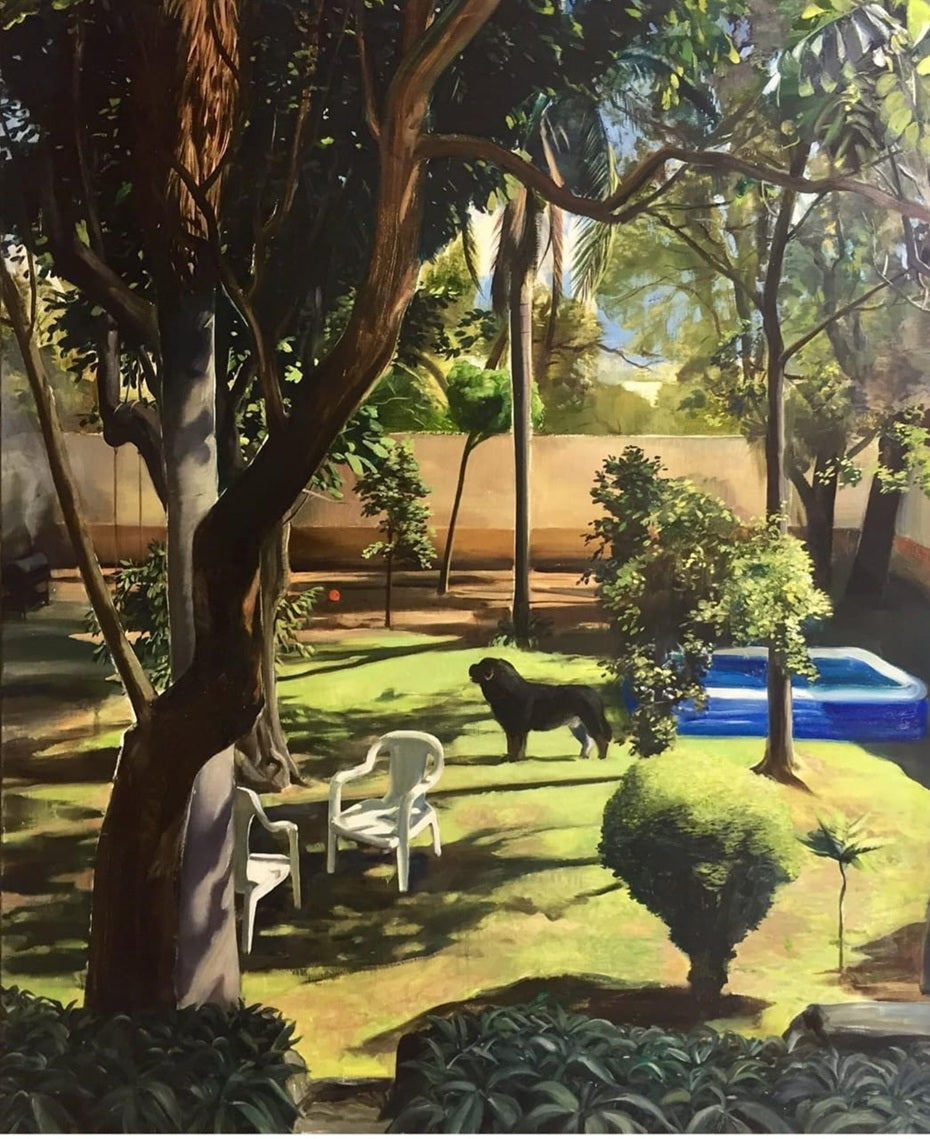 Daniel Lezama "Estudio de jardín # 4"