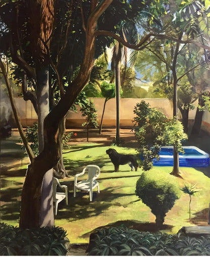 Daniel Lezama "Estudio de jardín # 4"