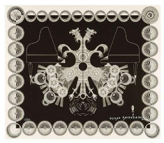 Pedro Friedeberg "Dragones musicales"