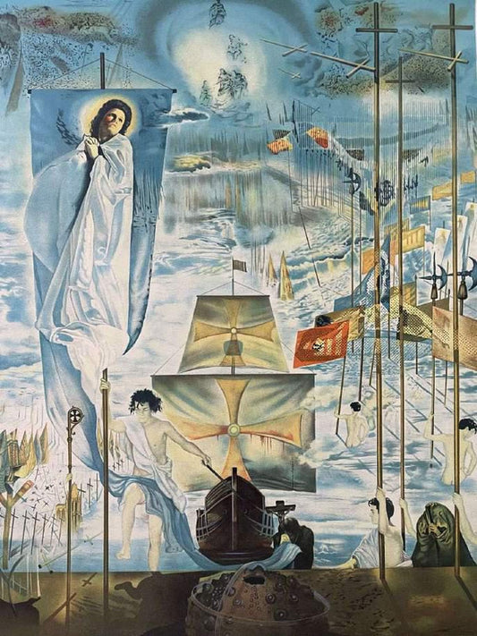 LOTE 20-Dalí "El descubrimiento de América"