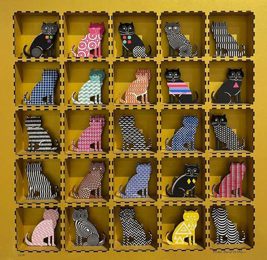 Pedro Friedeberg "Gatos"