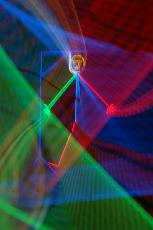 Israel Alvarado "Homenaje al artista del neón"