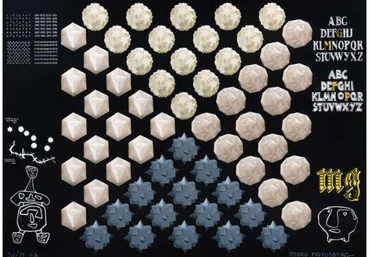 Pedro Friedeberg "Homenaje a Mathias Goeritz (VI/XXV)"