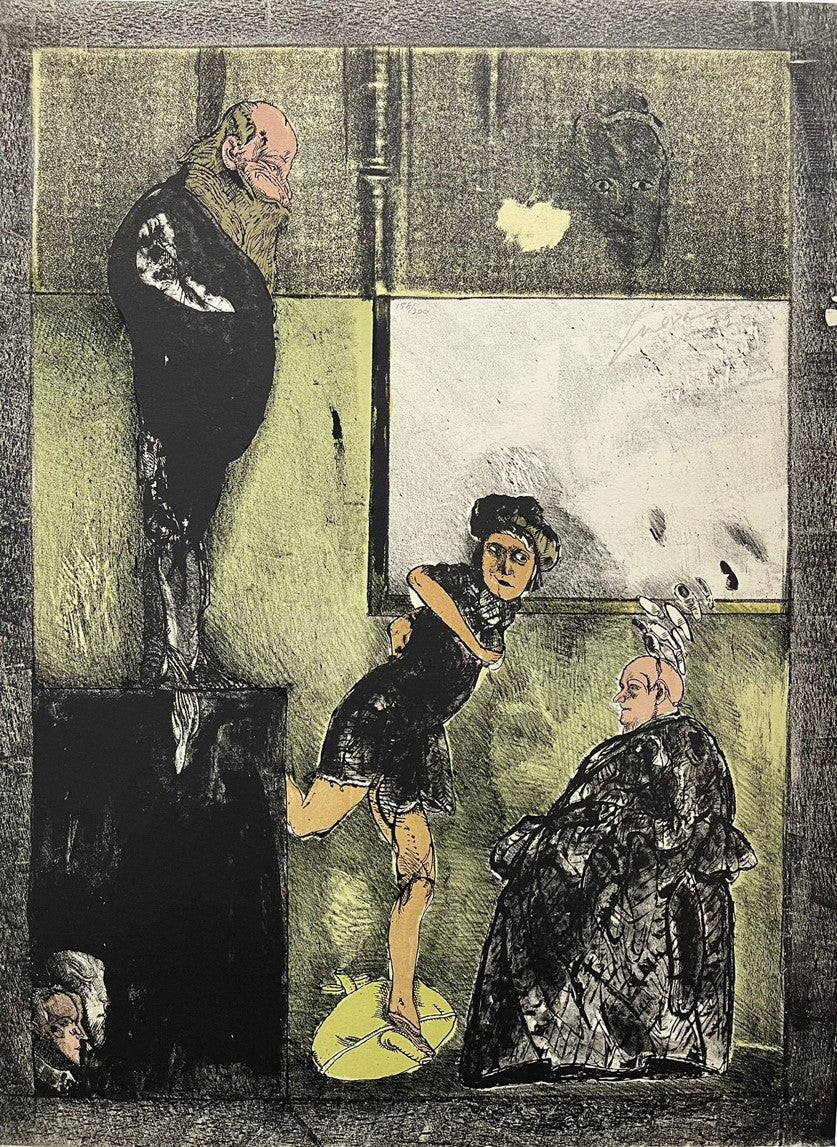 LOTE 22- Jose Luis Cuevas "Sin título"