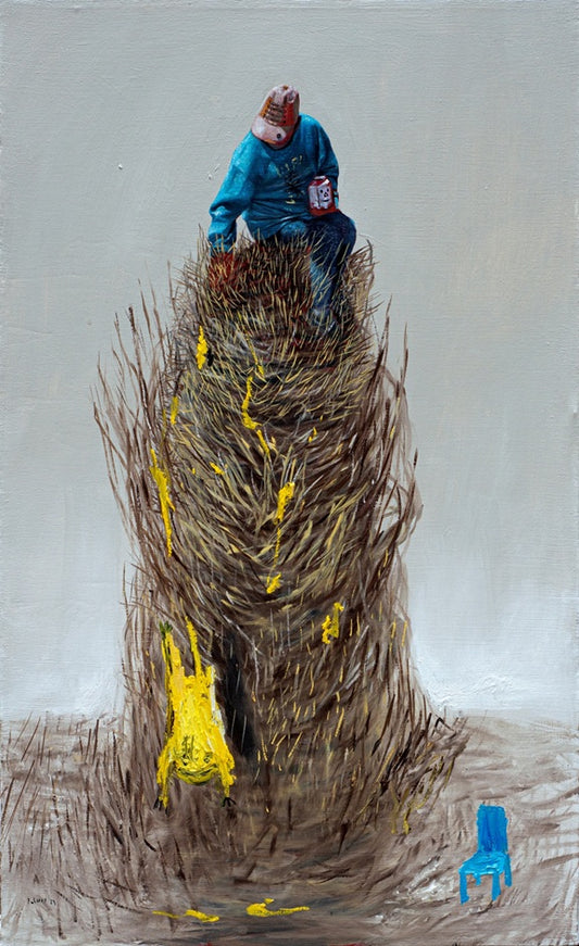 José Luis Ramírez " La silla azul "