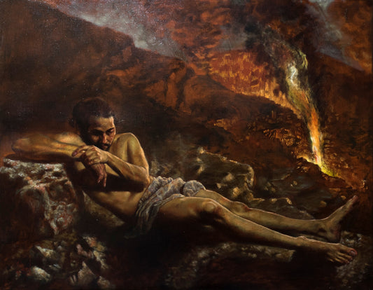 LOTE 35: Marco L. Pérez Vallejo (Leo Bael) "Sísifo y la Lasitud"