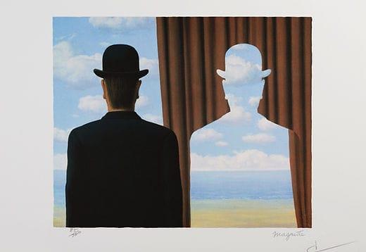 LOTE 23- René Magritte "Decalcomanie"