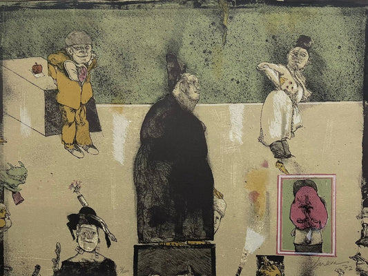 LOTE 21- Jose Luis Cuevas "Sin título"