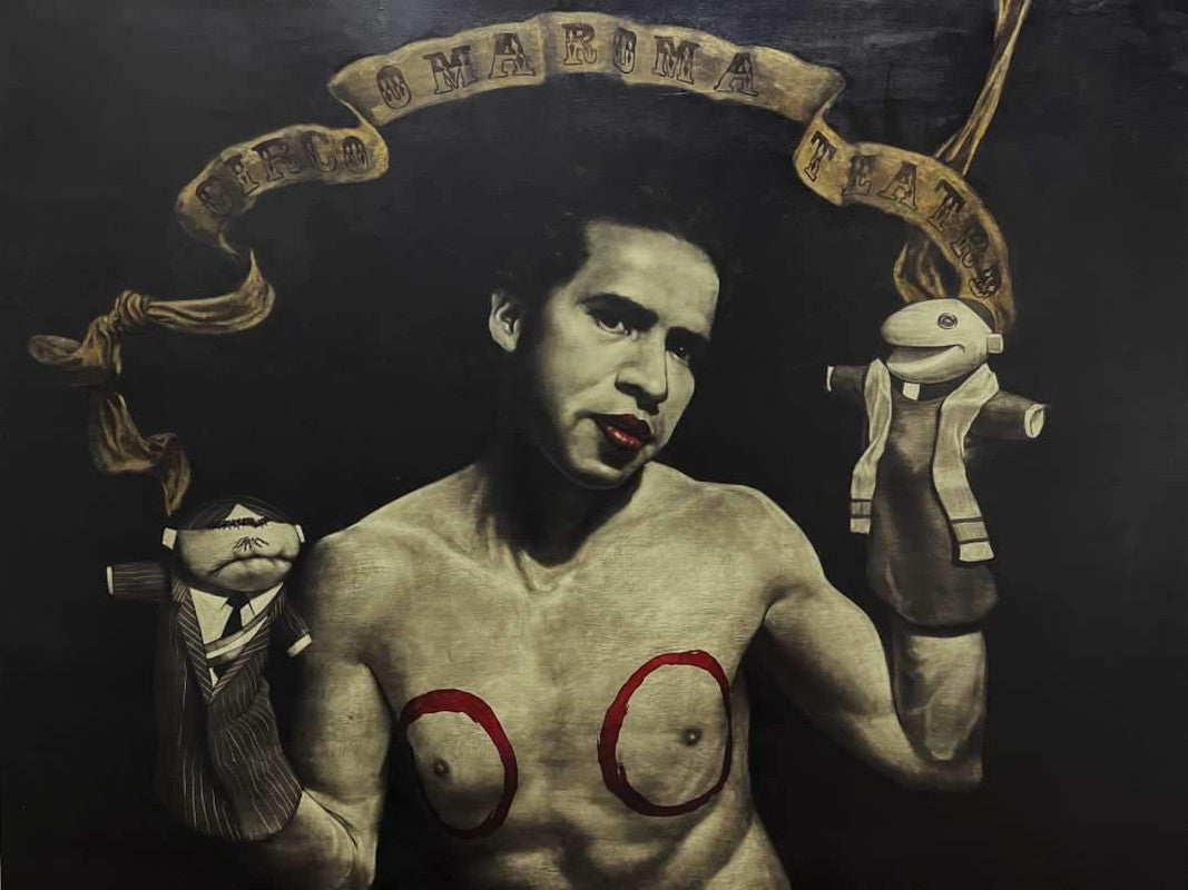 Edgar Cano "La maroma “Autorretrato”"
