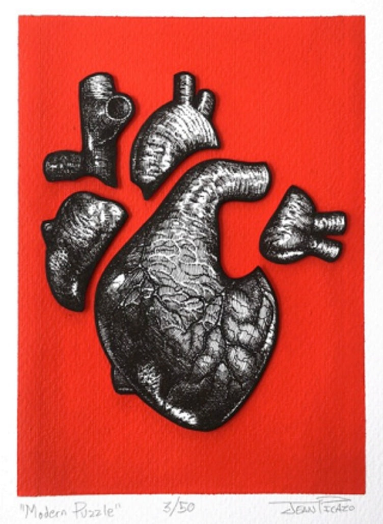 Lote 206 Modern puzzle - Jean Picazo