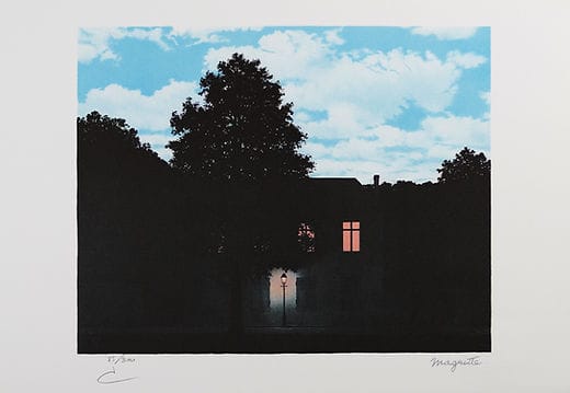 Lote 43 The empire of light - René Magritte