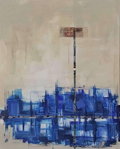 Juan Sacristán "Mirando a través de la ventana IV"