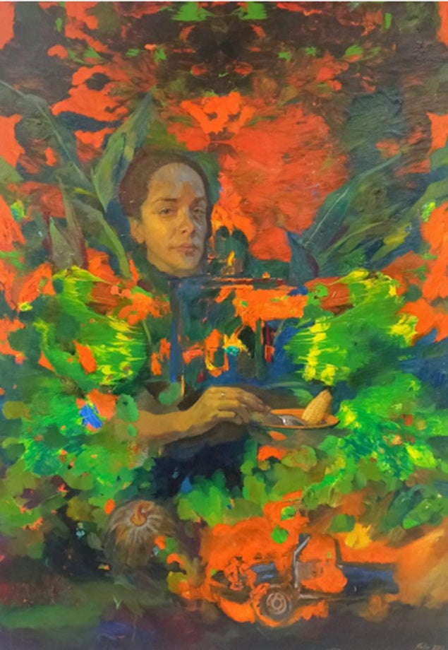 Roble Espinoza "Ninfa cocinando"