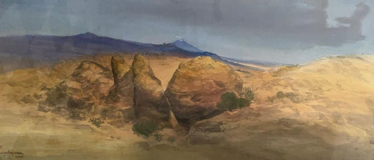 Luis Nishizawa "Paisaje de Tepoztlán, 2000"