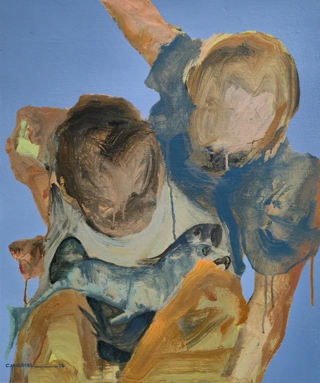 Héctor Massiel "Personaje con peces"