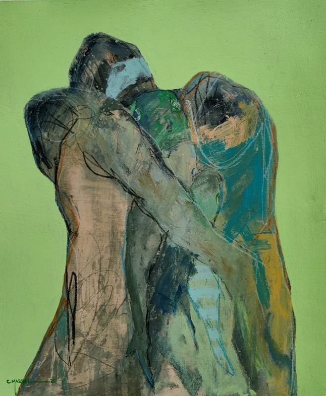 Héctor Massiel "Personajes extraños con pescados verdes"