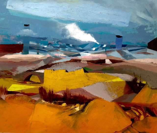 Ray Herrera Leguizamo "Paisaje de playa"